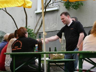 Unsere Adam-Team-Shirts waren allseits beliebt.