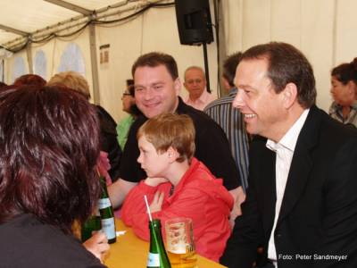 Auch Innenminister Klaus Meiser gab dem Fest die Ehre.